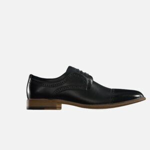 Stacy Adams Men’s Dickinson Cap‑Toe Oxford - Black